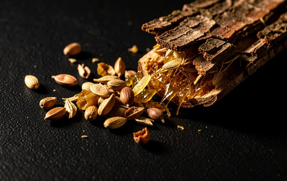 Raw botanical sources